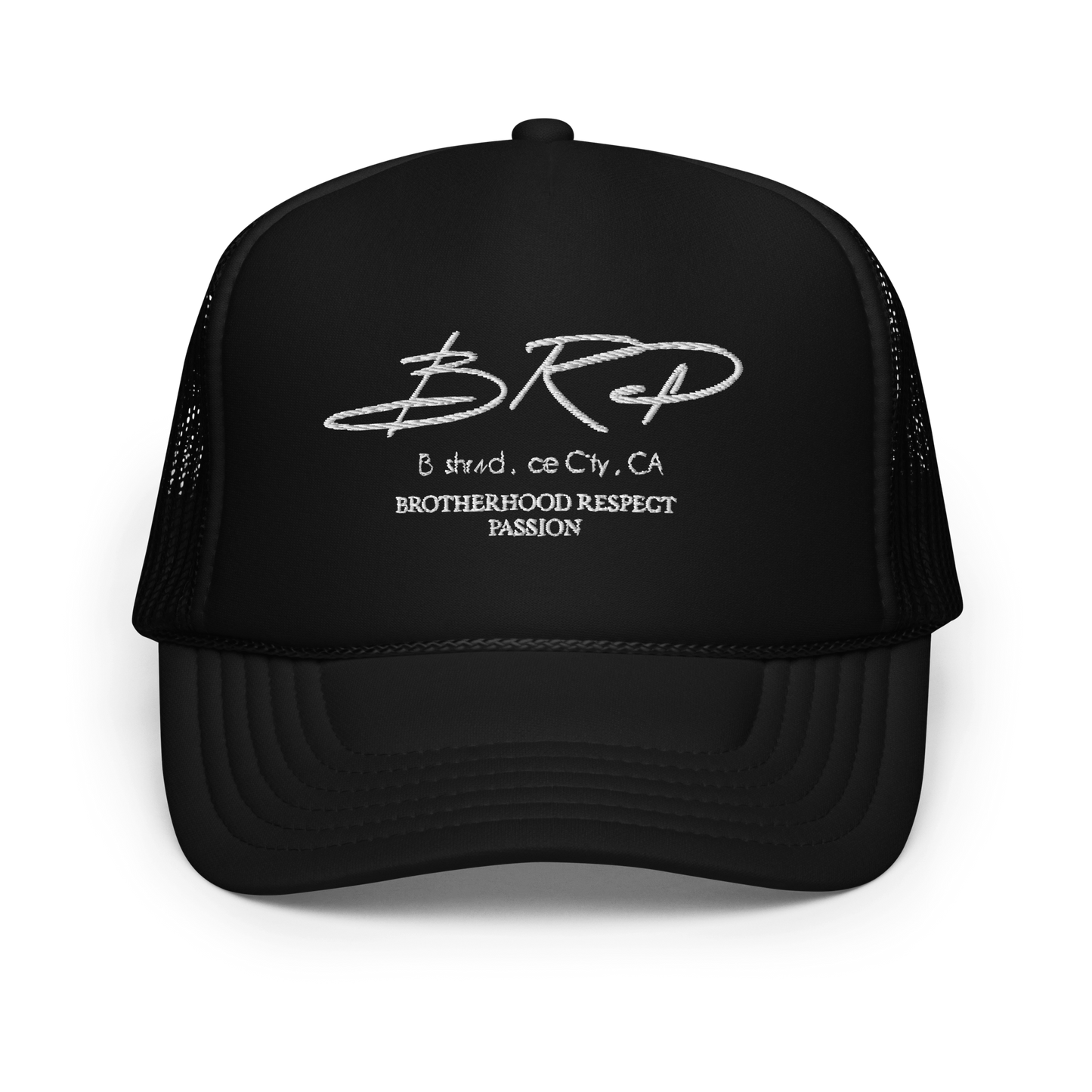 Original BRP Bushrod Ca Foam trucker hat