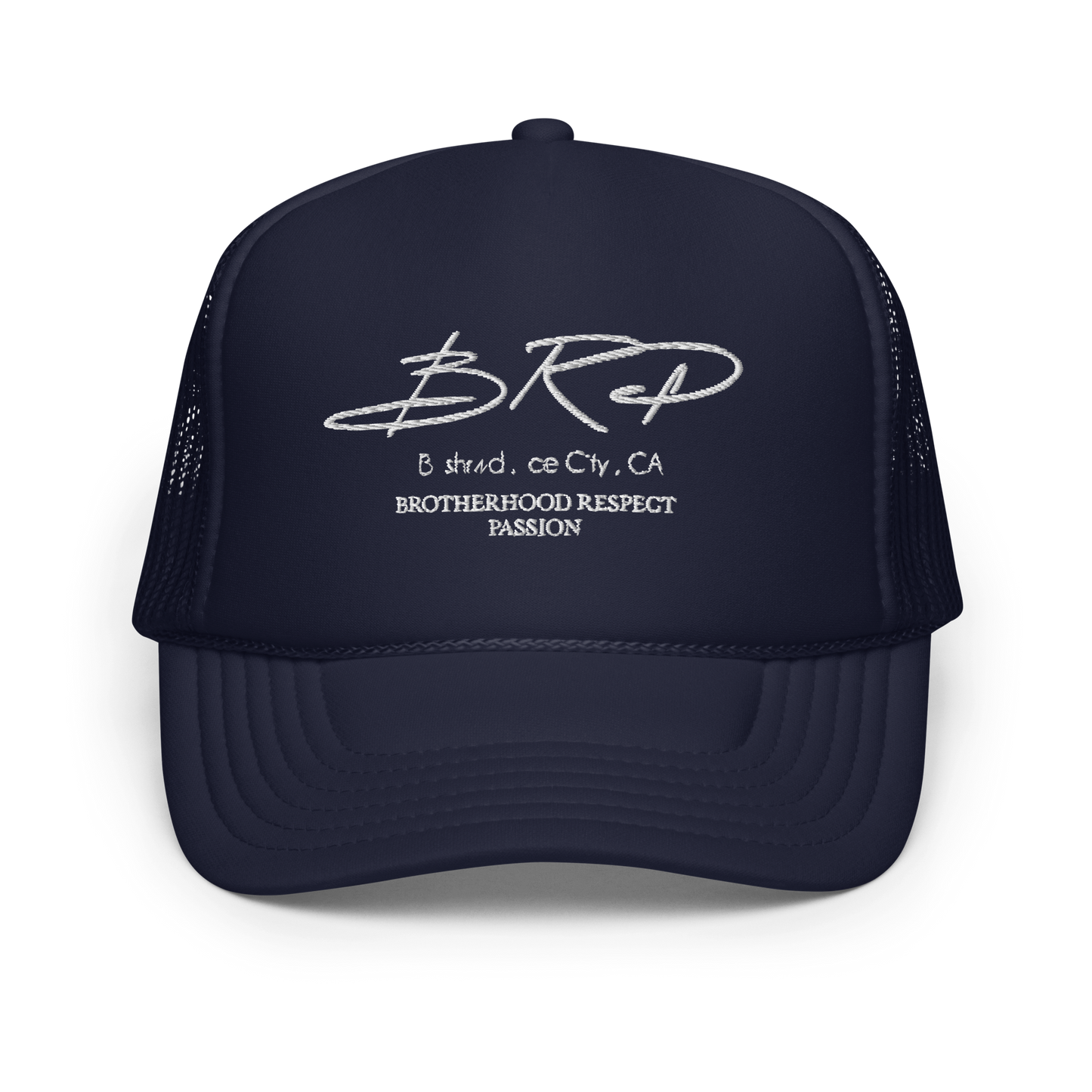 Original BRP Bushrod Ca Foam trucker hat