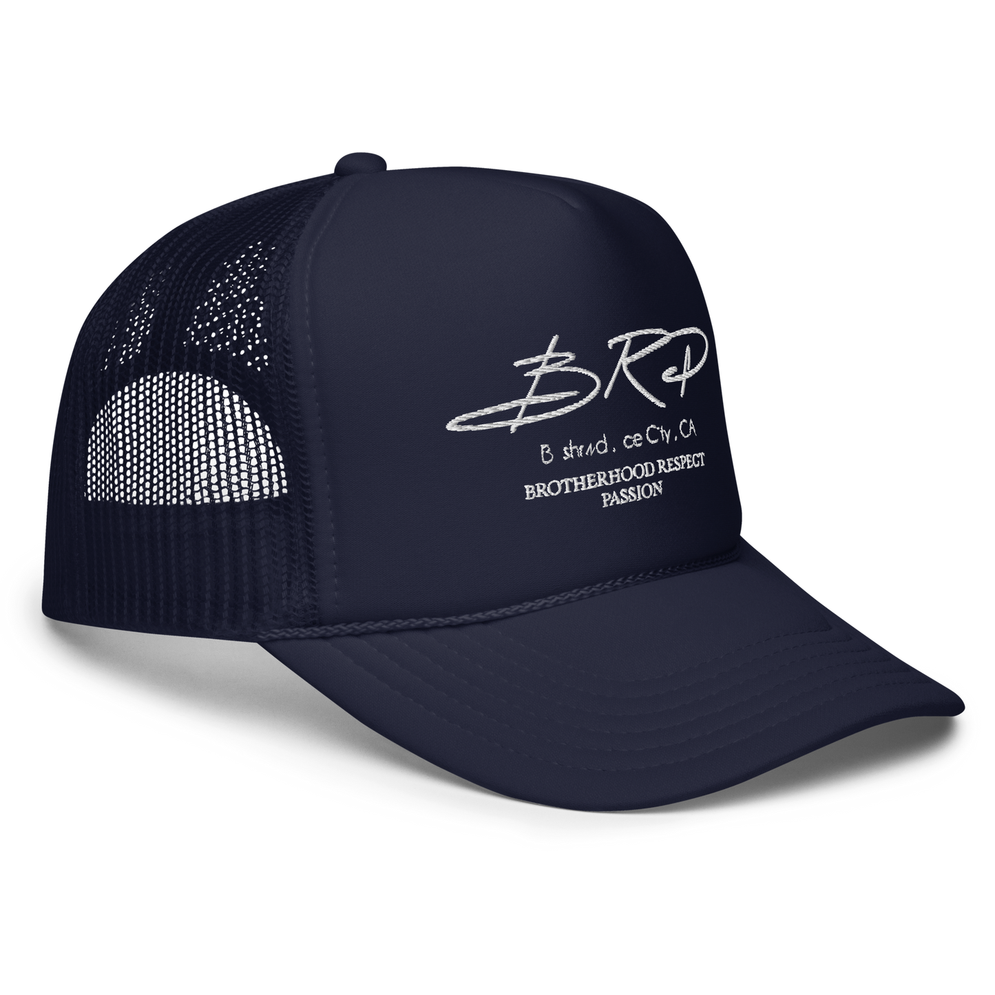 Original BRP Bushrod Ca Foam trucker hat